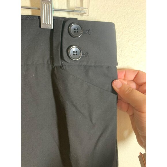 The Limited Drew Fit Shorts Womens Size 6 Black Business Casual AC8 - Picture 3 of 5